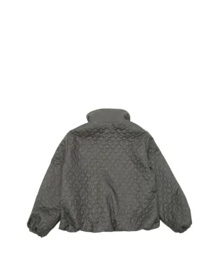 Moncler Enfant Kamelya floral-quilted jacket - Grey - サムネイル2