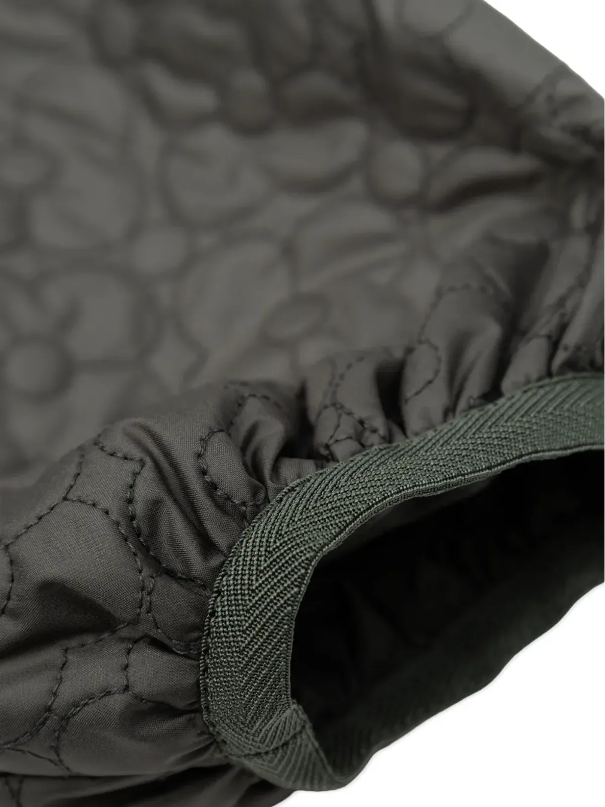 Moncler Enfant Kamelya floral-quilted jacket - Grey - 画像3