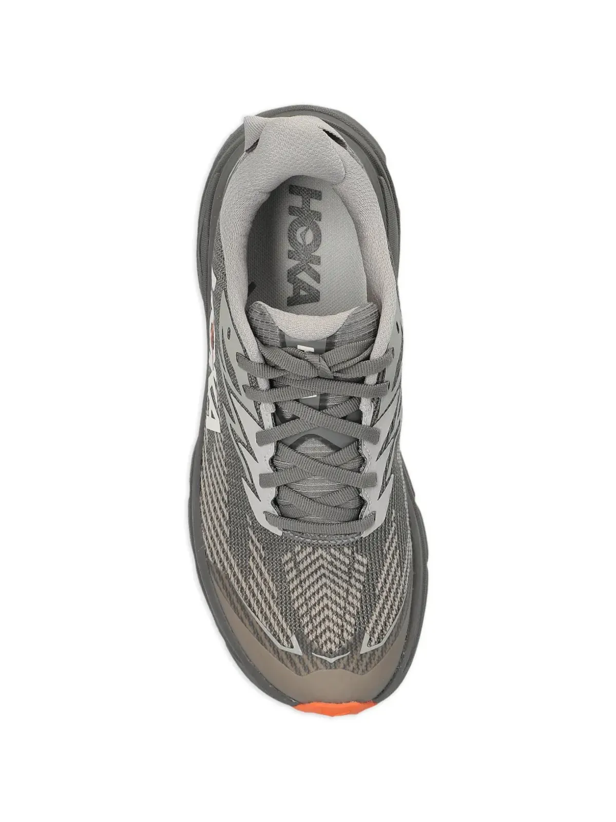 HOKA Challenger 8 ロゴプリントスニーカー - 画像4