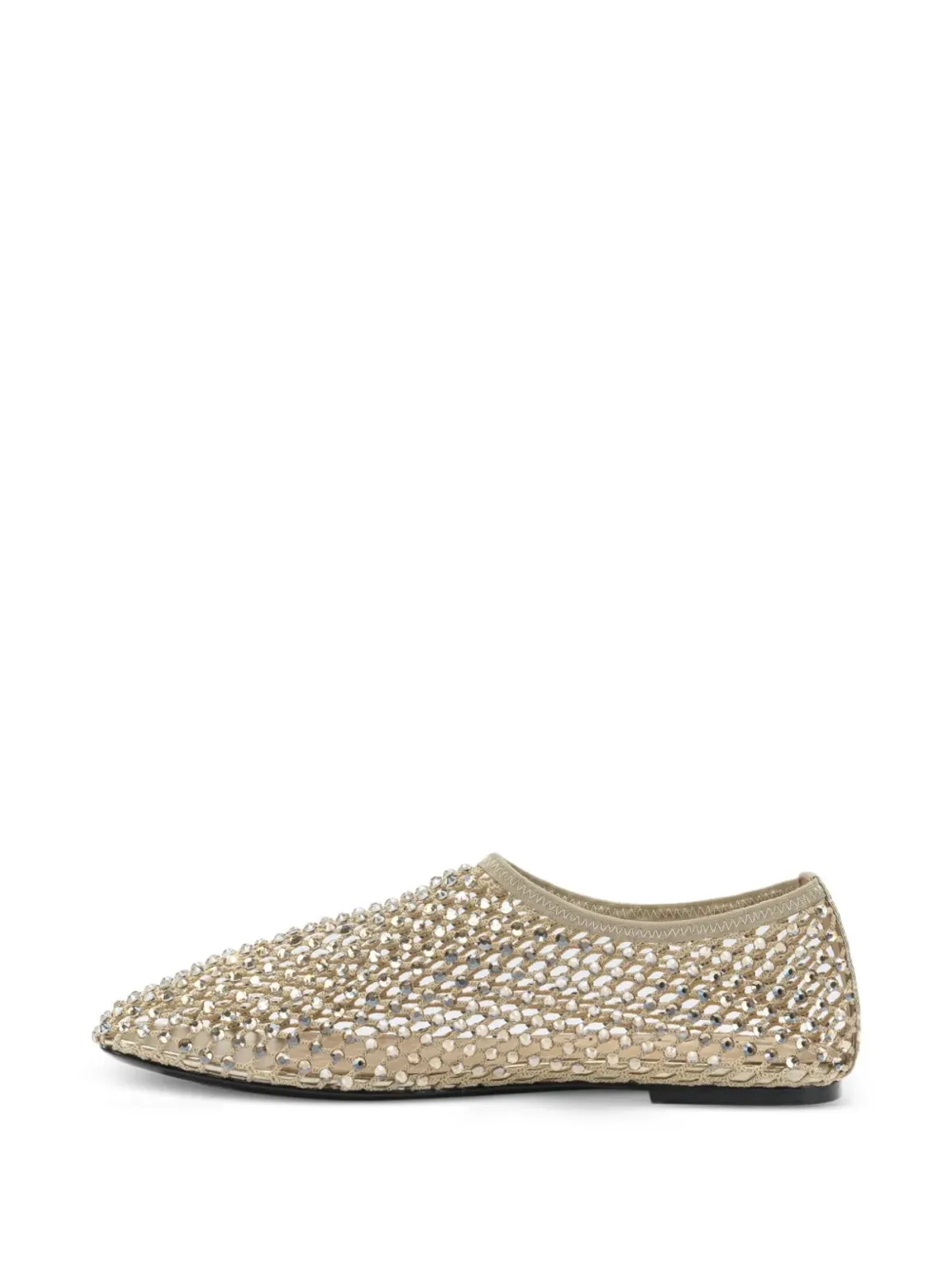 strategia shoes ビジュー付きバレエフラット - 画像5
