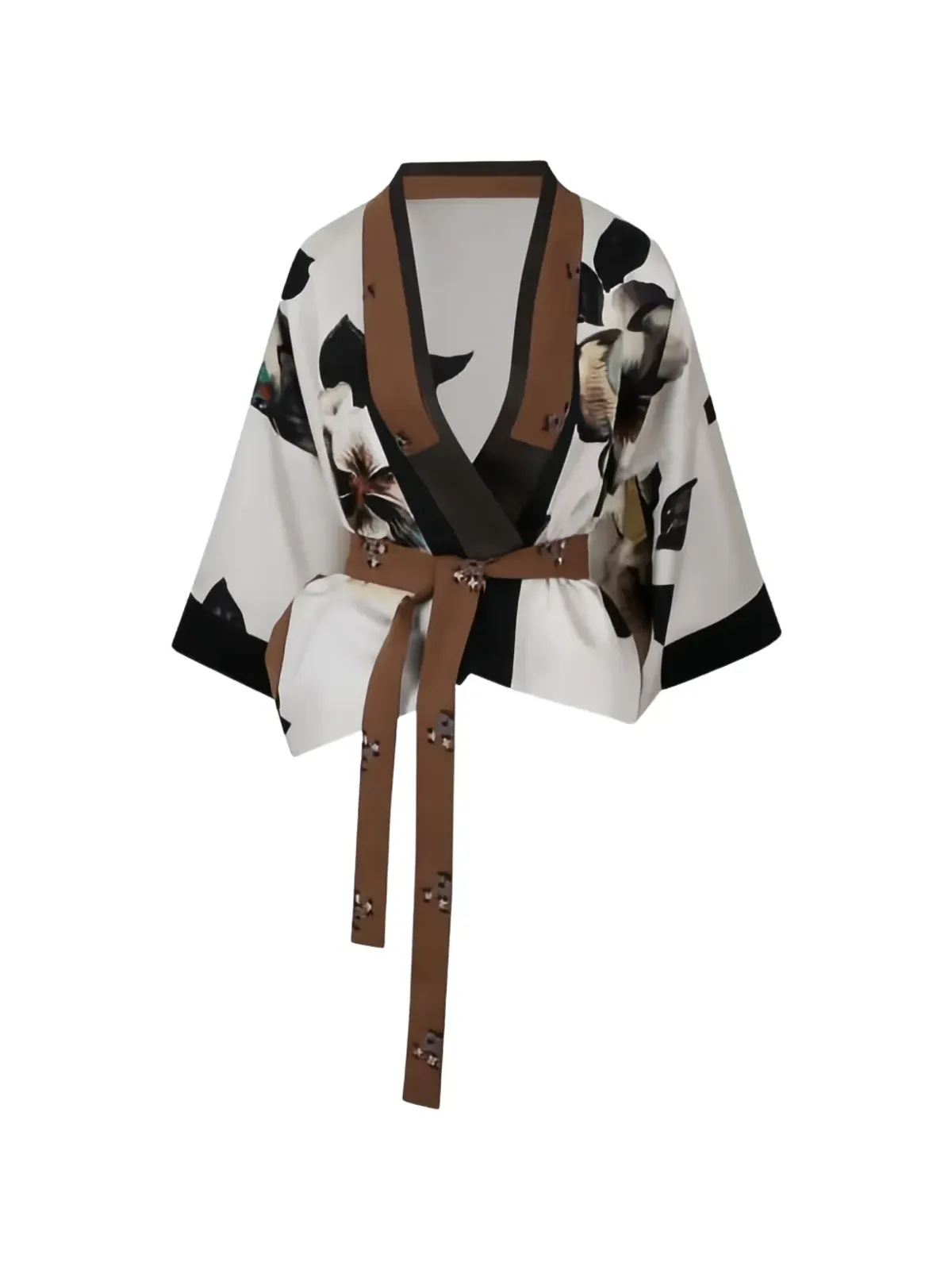 Antonio Marras 花柄プリント着物 - 画像1