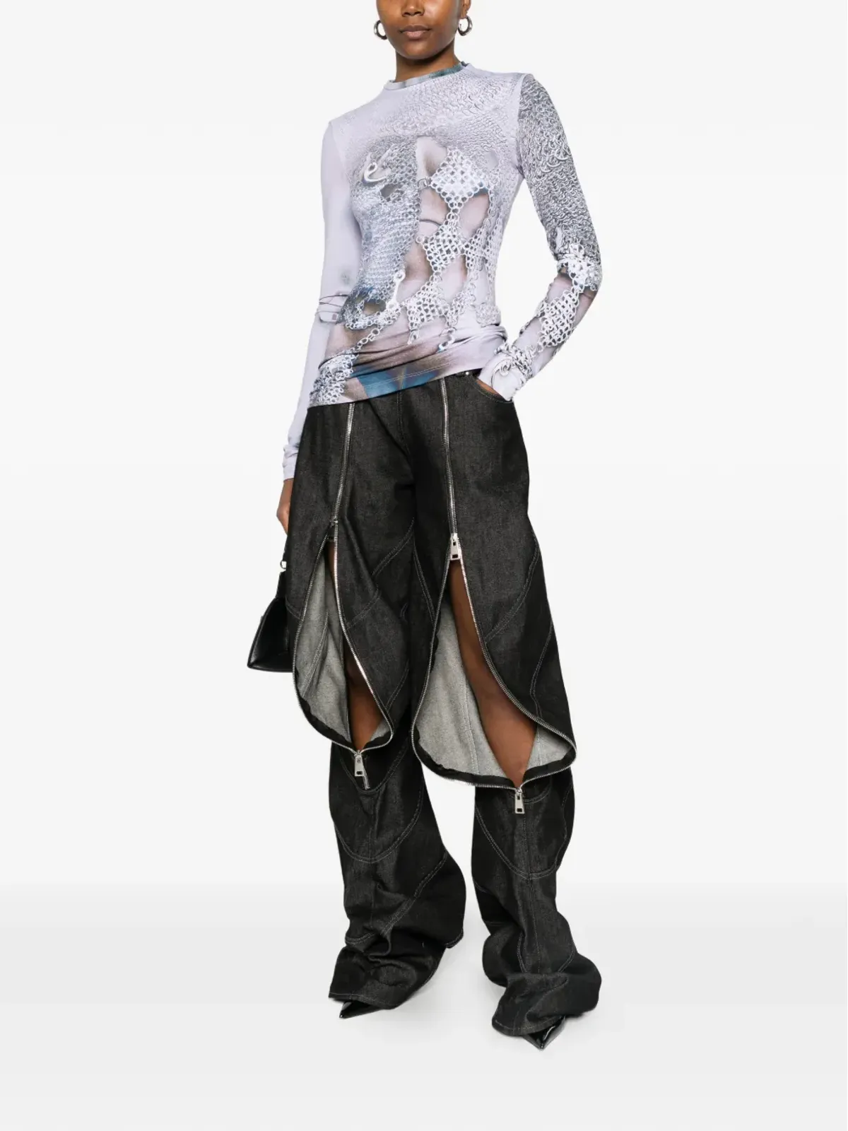VICTOR CLAVELLY 長袖Tシャツ - 画像2