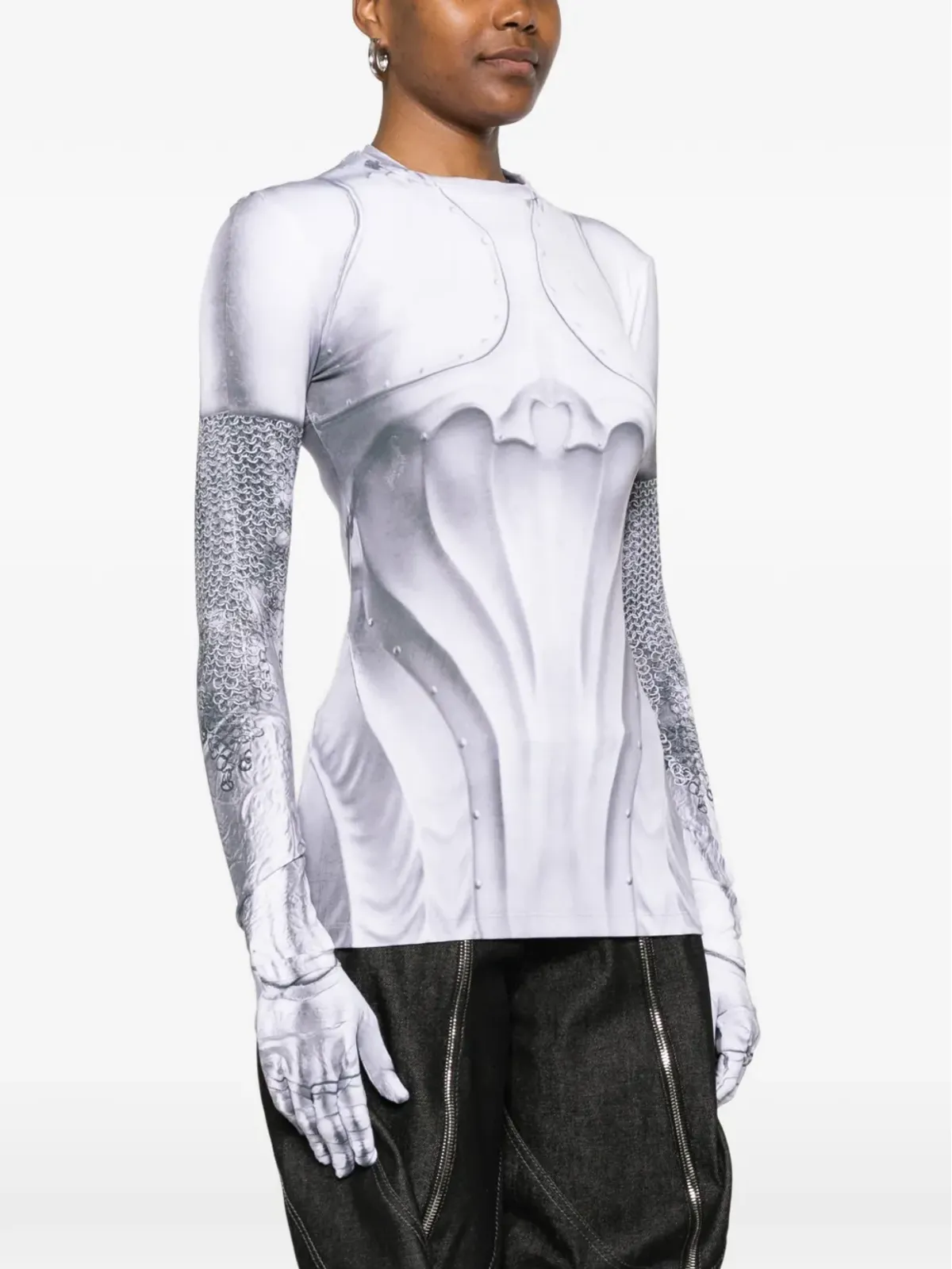 VICTOR CLAVELLY グローブディテール Tシャツ - 画像3