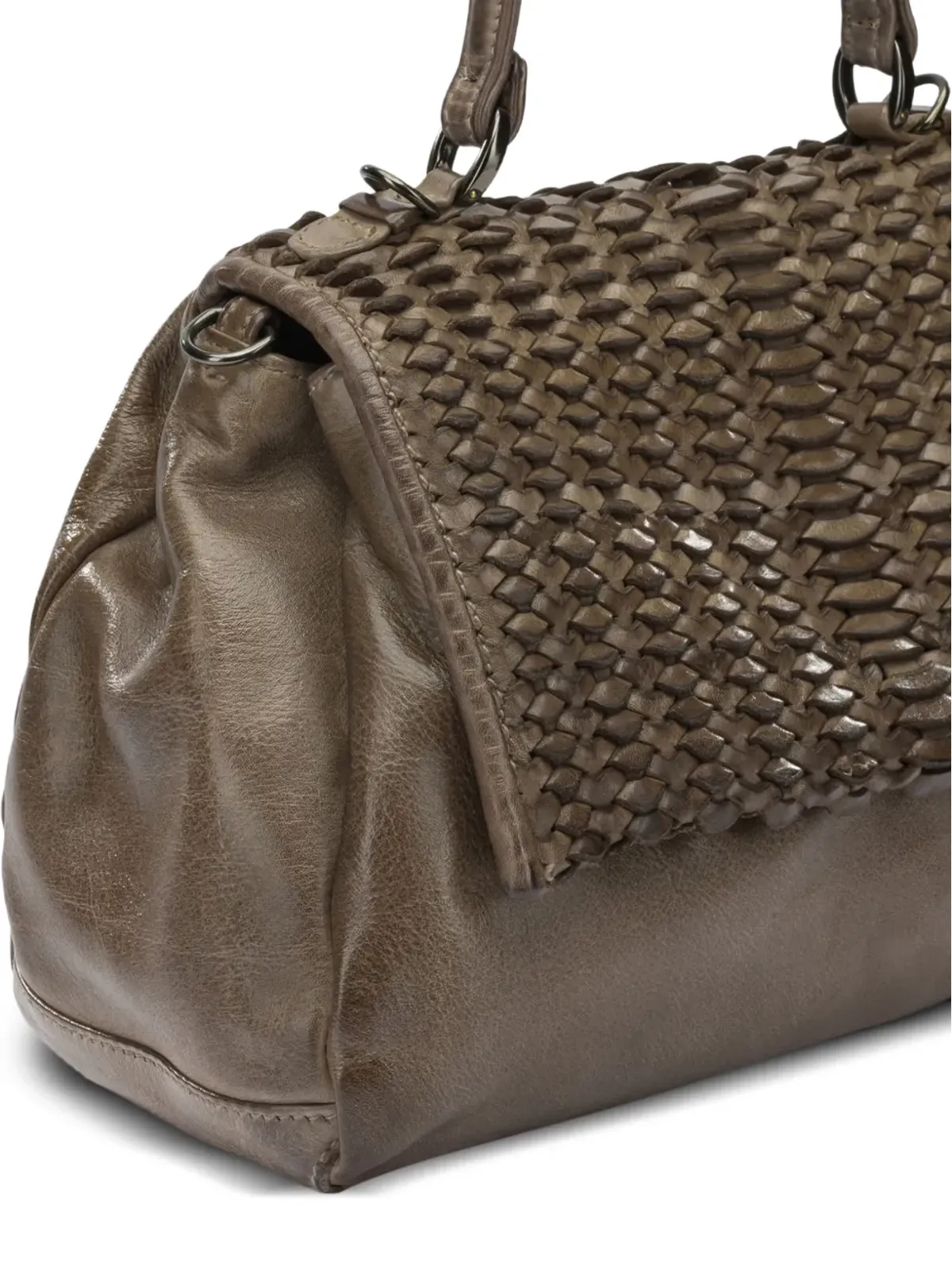 Reptile's House Giancarlo woven nevola トートバッグ - 画像4