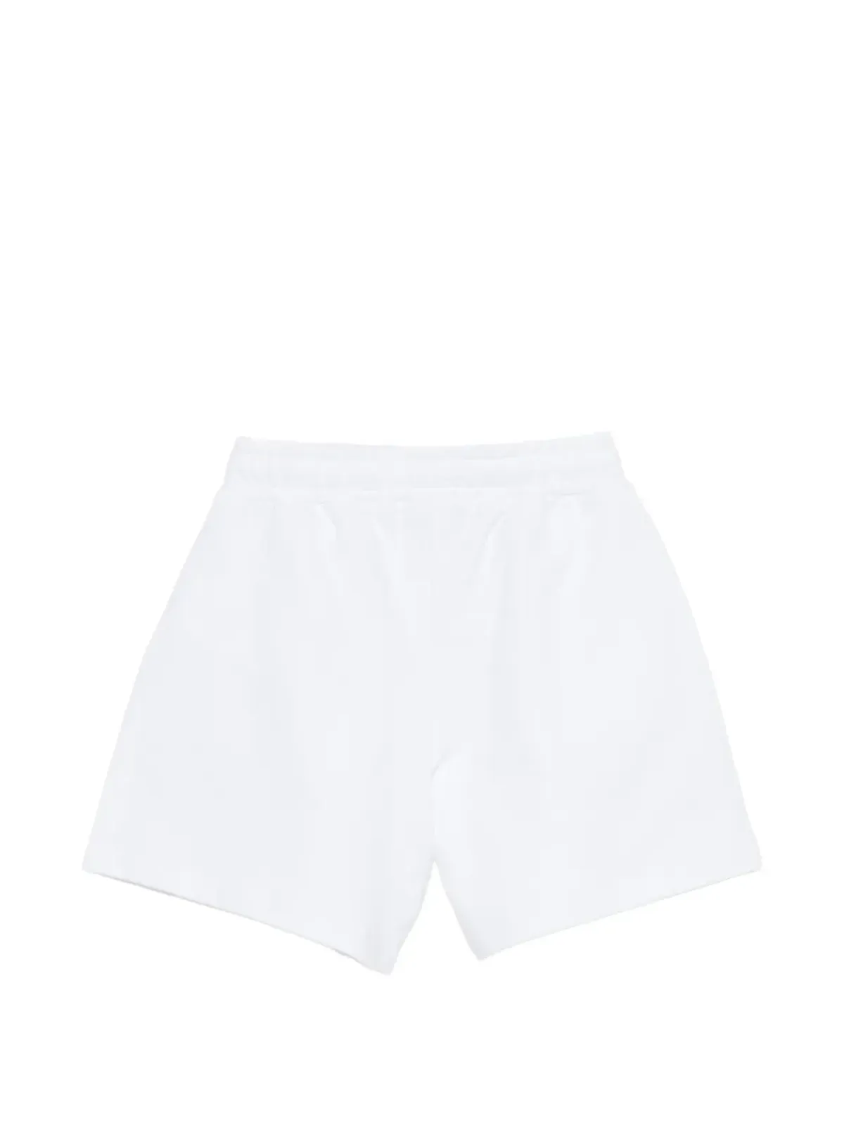Moschino Kids drawstring logo shorts - White - 画像2