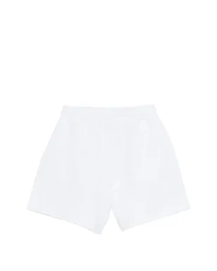 Moschino Kids drawstring logo shorts - White - サムネイル2