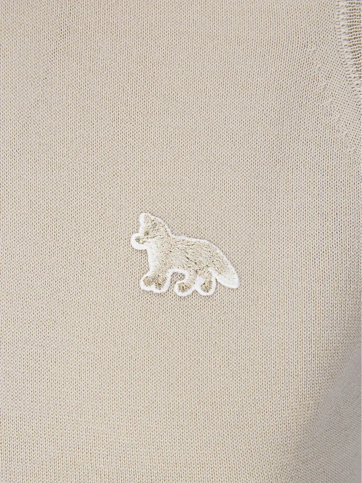 Maison Kitsuné キツネの刺繍ベスト - 画像3