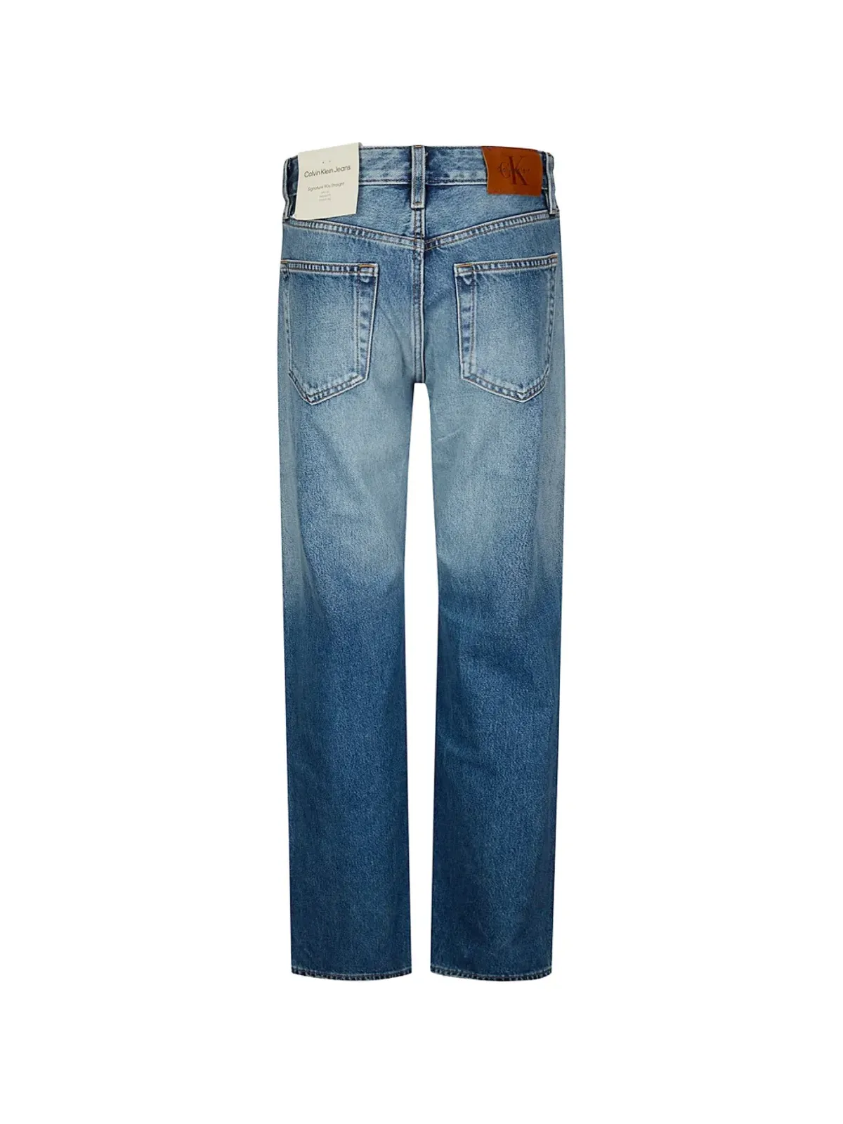 Calvin Klein 90年代ストレートレッグハイウェストジーンズ - 画像2