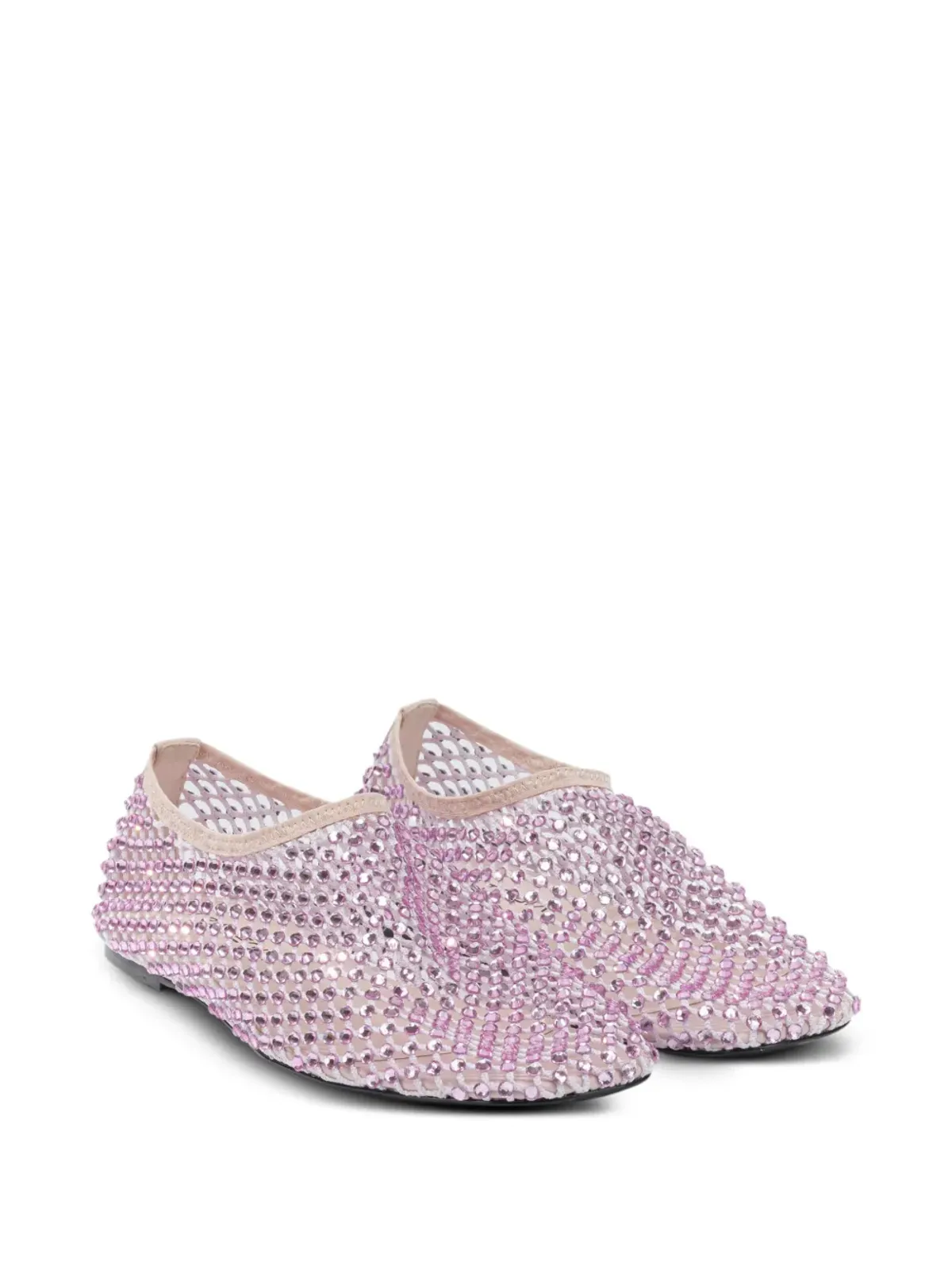 strategia shoes メッシュ装飾バレエフラット - 画像2