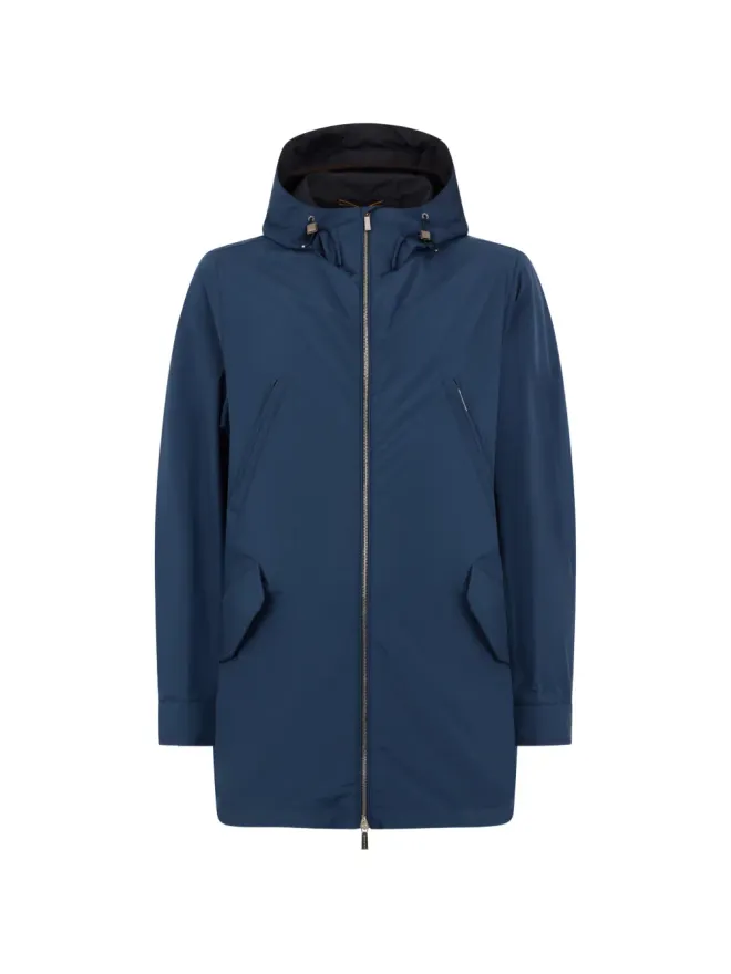 Moorer Moorer アルヴィン フード付きウィンドブレーカージャケットの商品画像