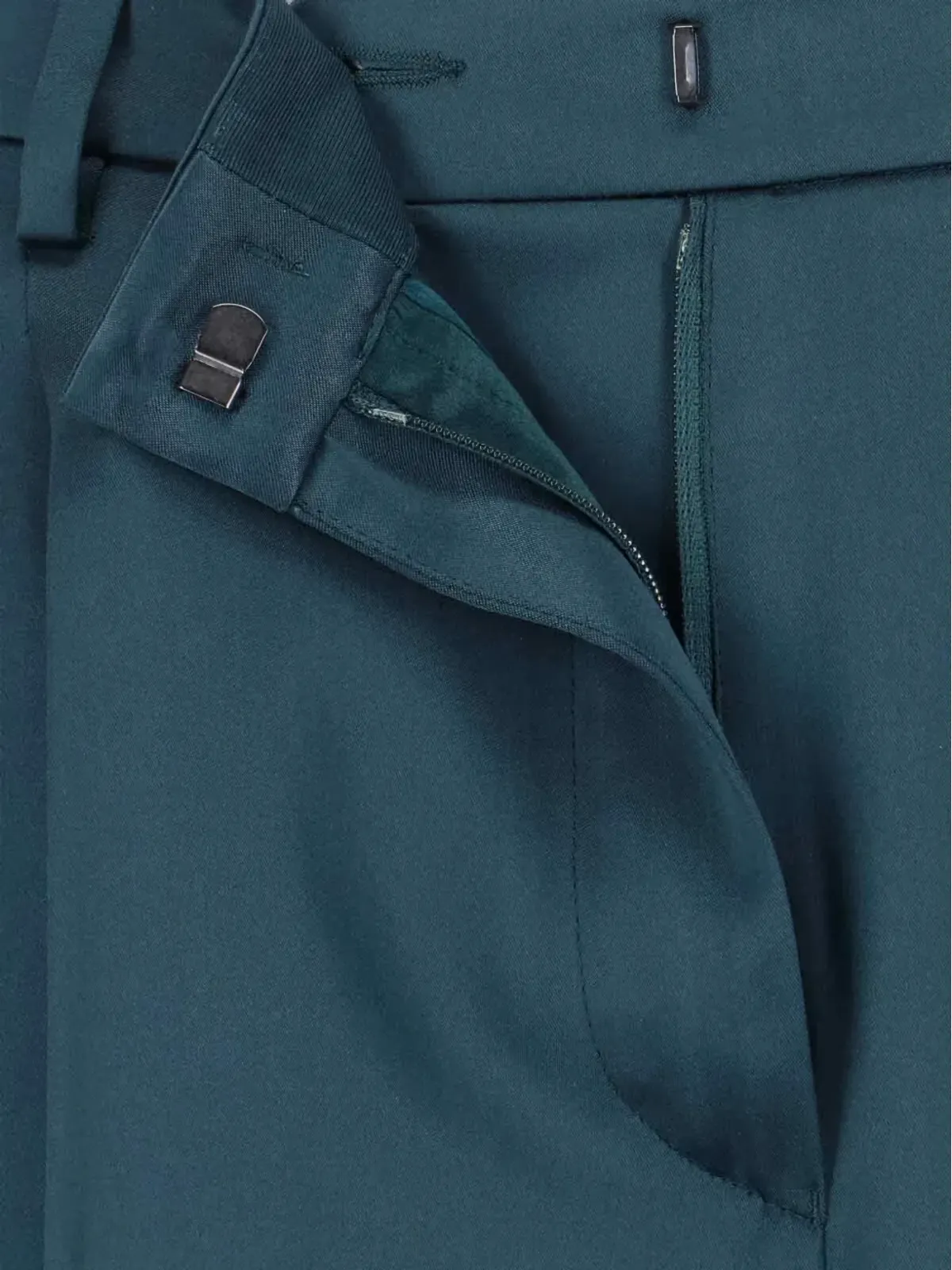 Giorgio Armani シルク テーラードスラックス - 画像5