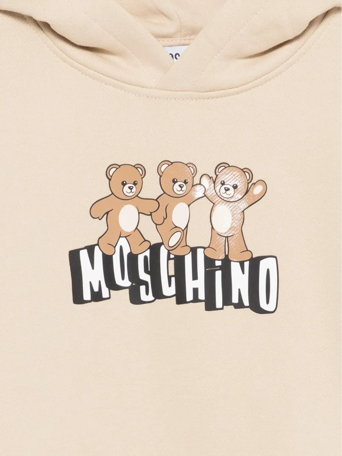 Moschino Kids グラフィックフーデッドスウェットシャツ - 画像3