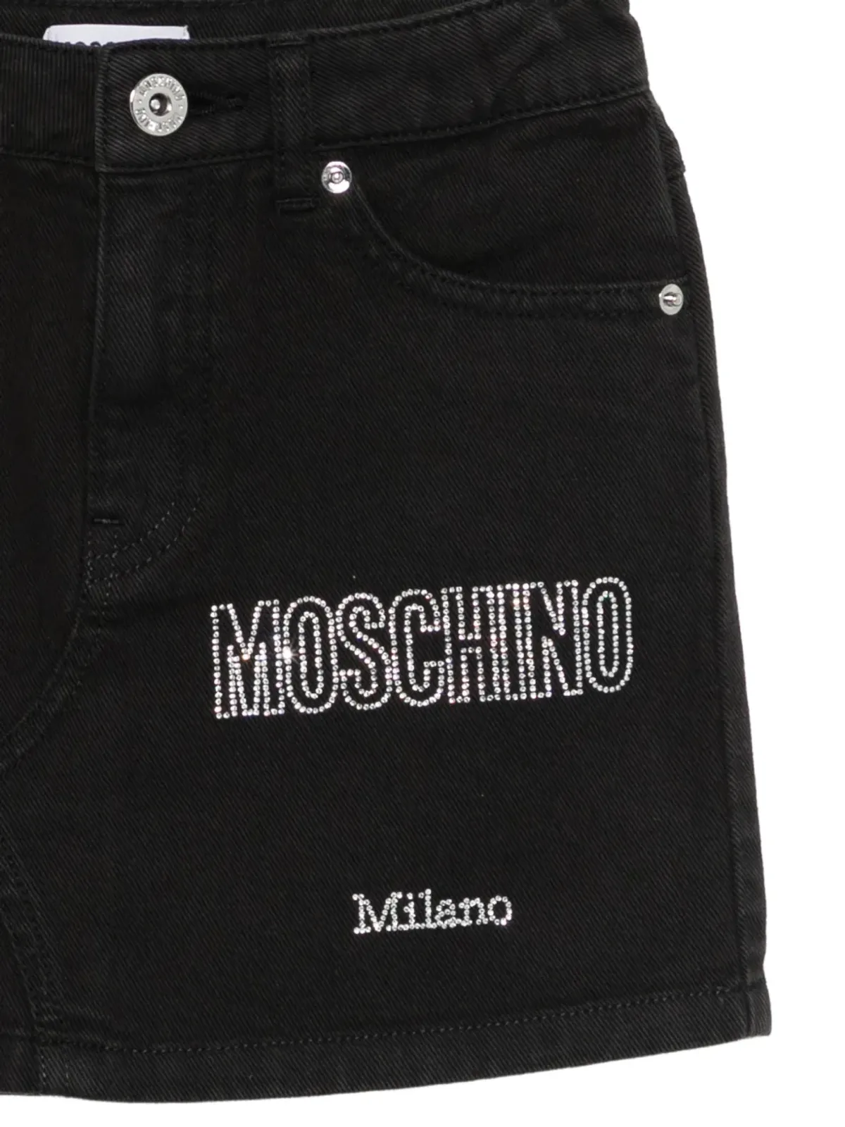 Moschino Kids ロゴディテールスカート - 画像3