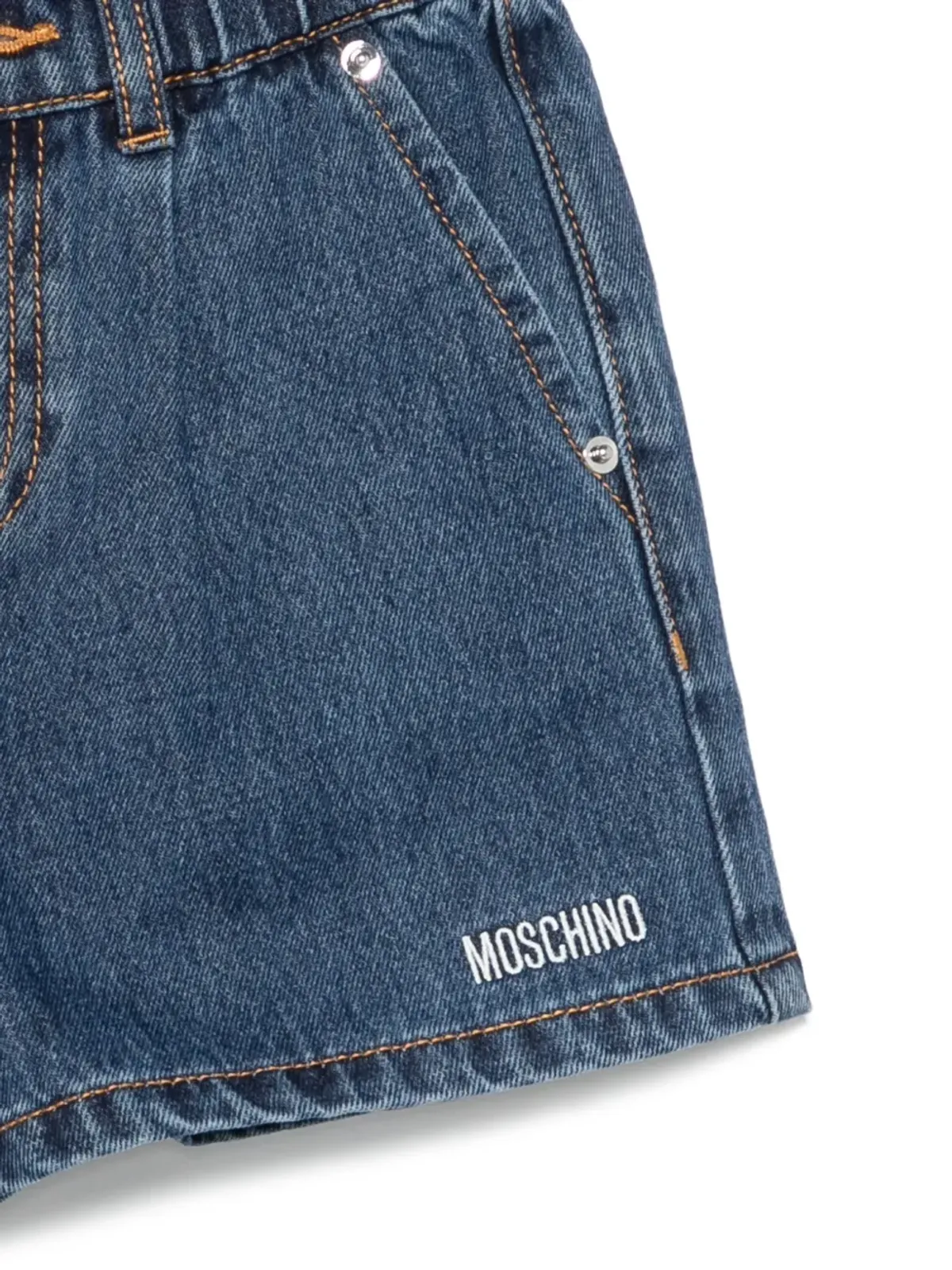 Moschino Kids コットンショーツ - 画像3