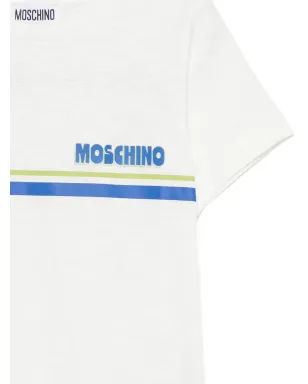 Moschino Kids ストライプ柄Tシャツ - サムネイル3