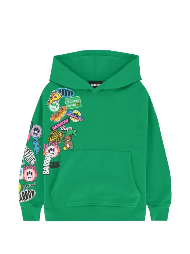 Barrow kids Barrow kids グラフィックフリースフーディの商品画像