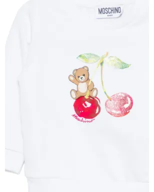 Moschino Kids チェリープリント スウェットシャツ - サムネイル3