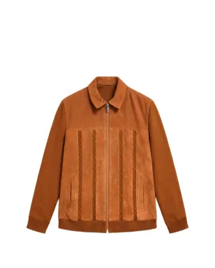 LES HÉRITIERS Ter zip-up cardigan - Brown - サムネイル1