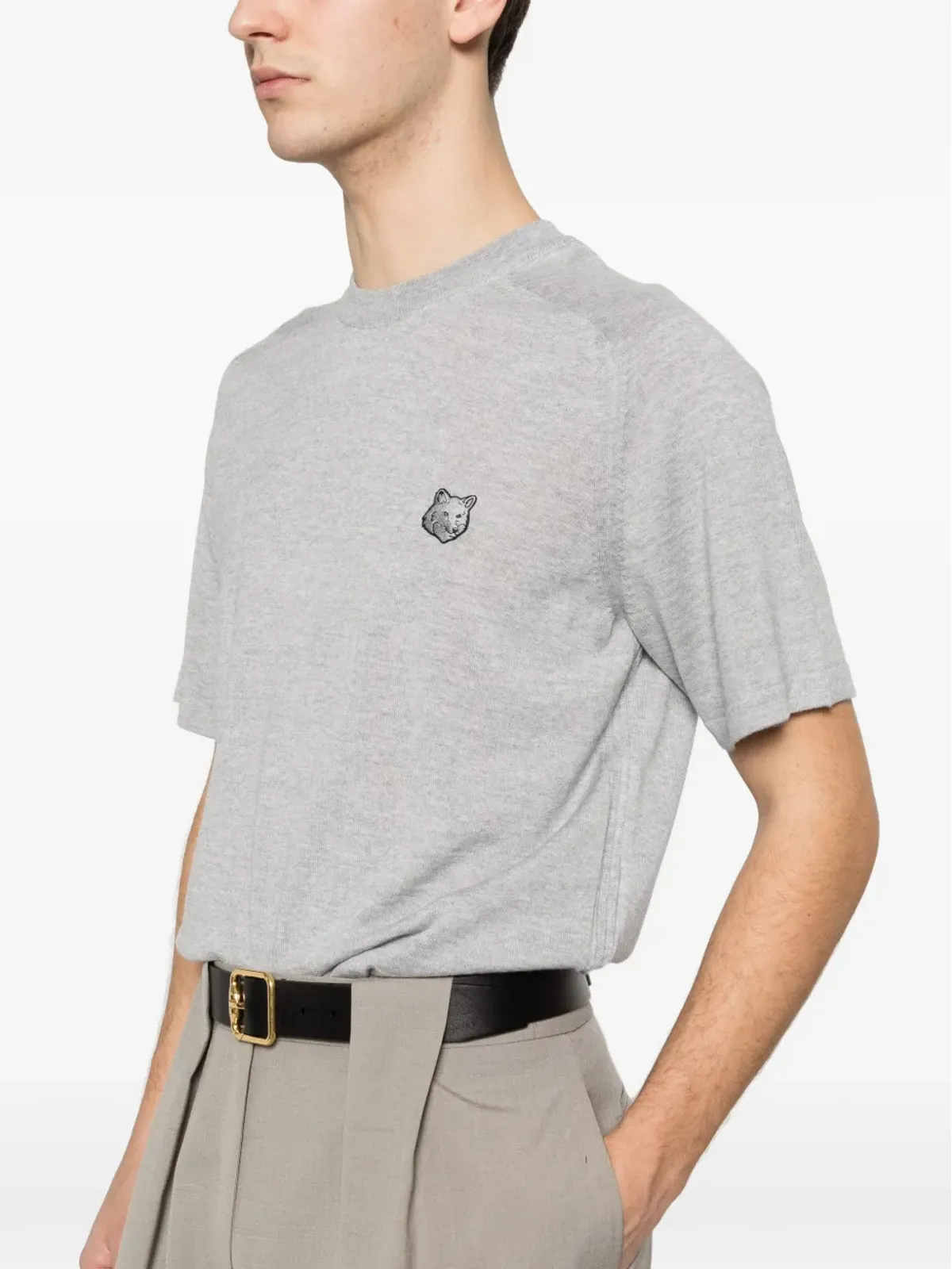 Maison Kitsuné ロゴTシャツ - 画像5