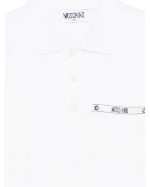 Moschino Kids ロゴパッチ ポロシャツ - サムネイル3