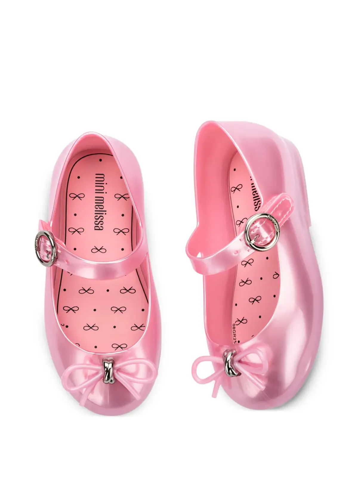 Mini Melissa ボウバックル バレリーナ - 画像3