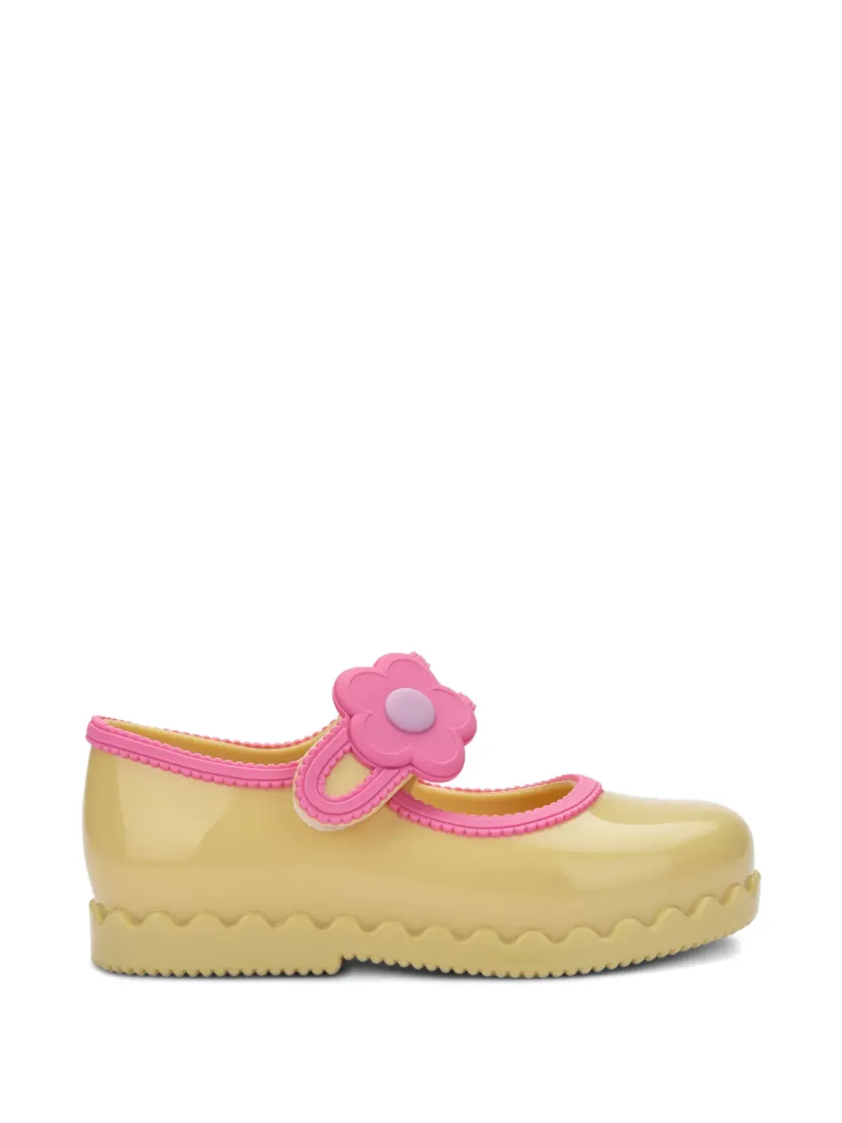 Mini Melissa 花モチーフ バレリーナシューズ - 画像1