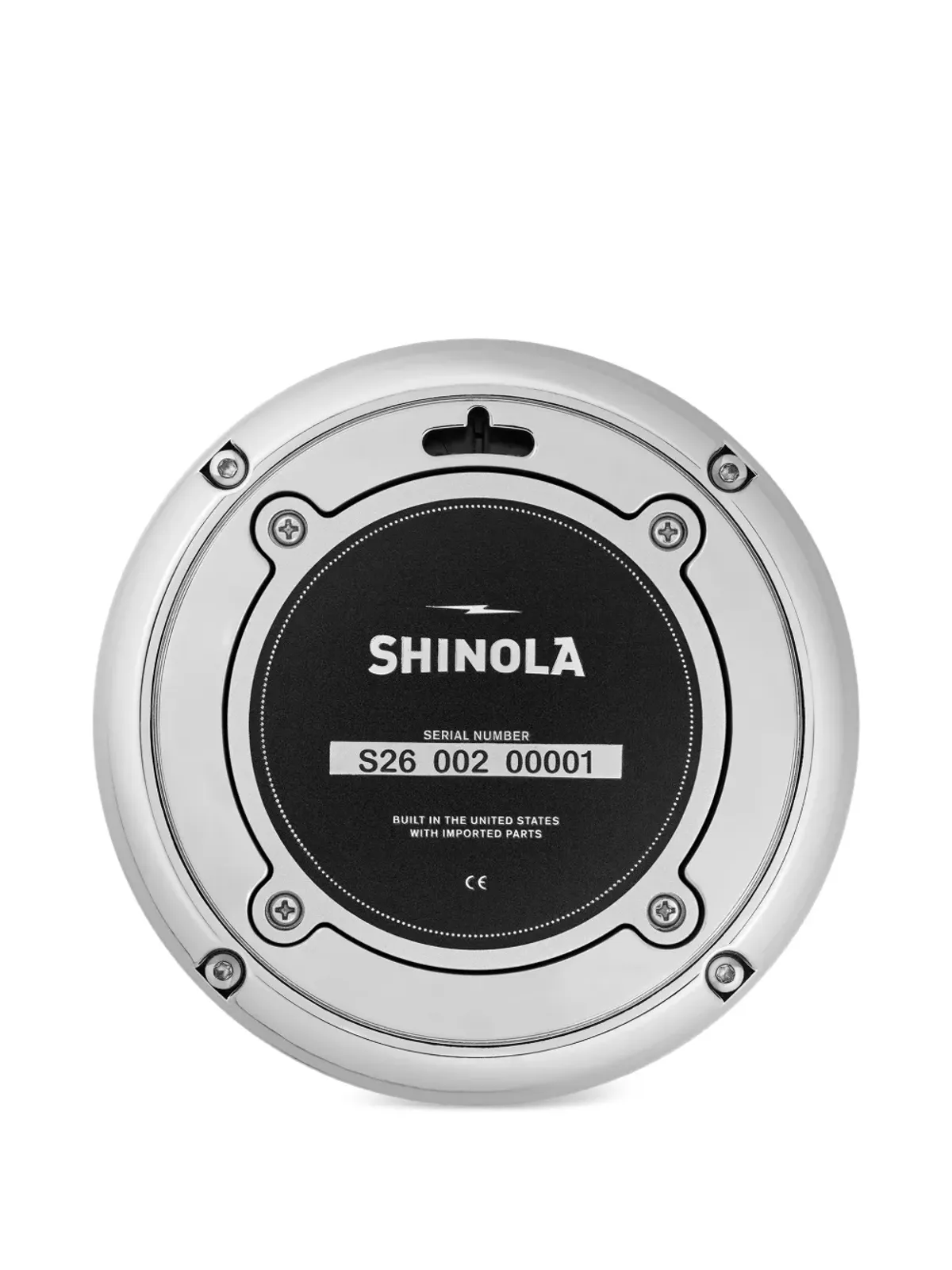 Shinola Runwell デスククロック - White - 画像2