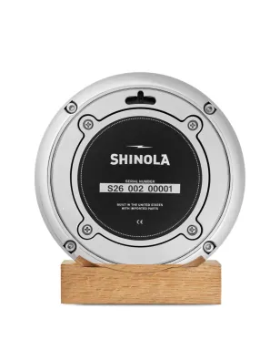 Shinola Runwell デスククロック - White - サムネイル4
