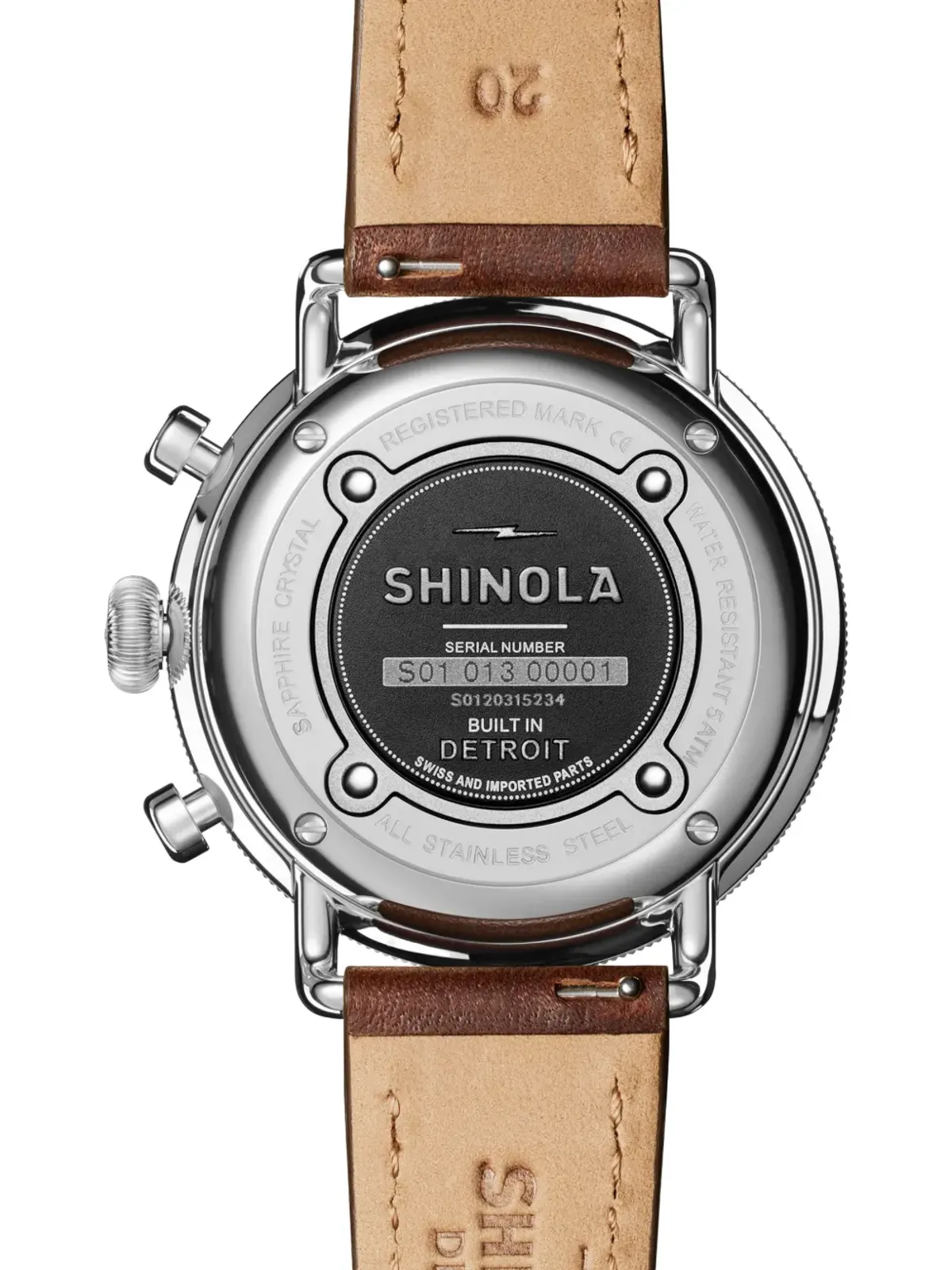 Shinola Canfield Chronograph 43mm ウォッチ - 画像5