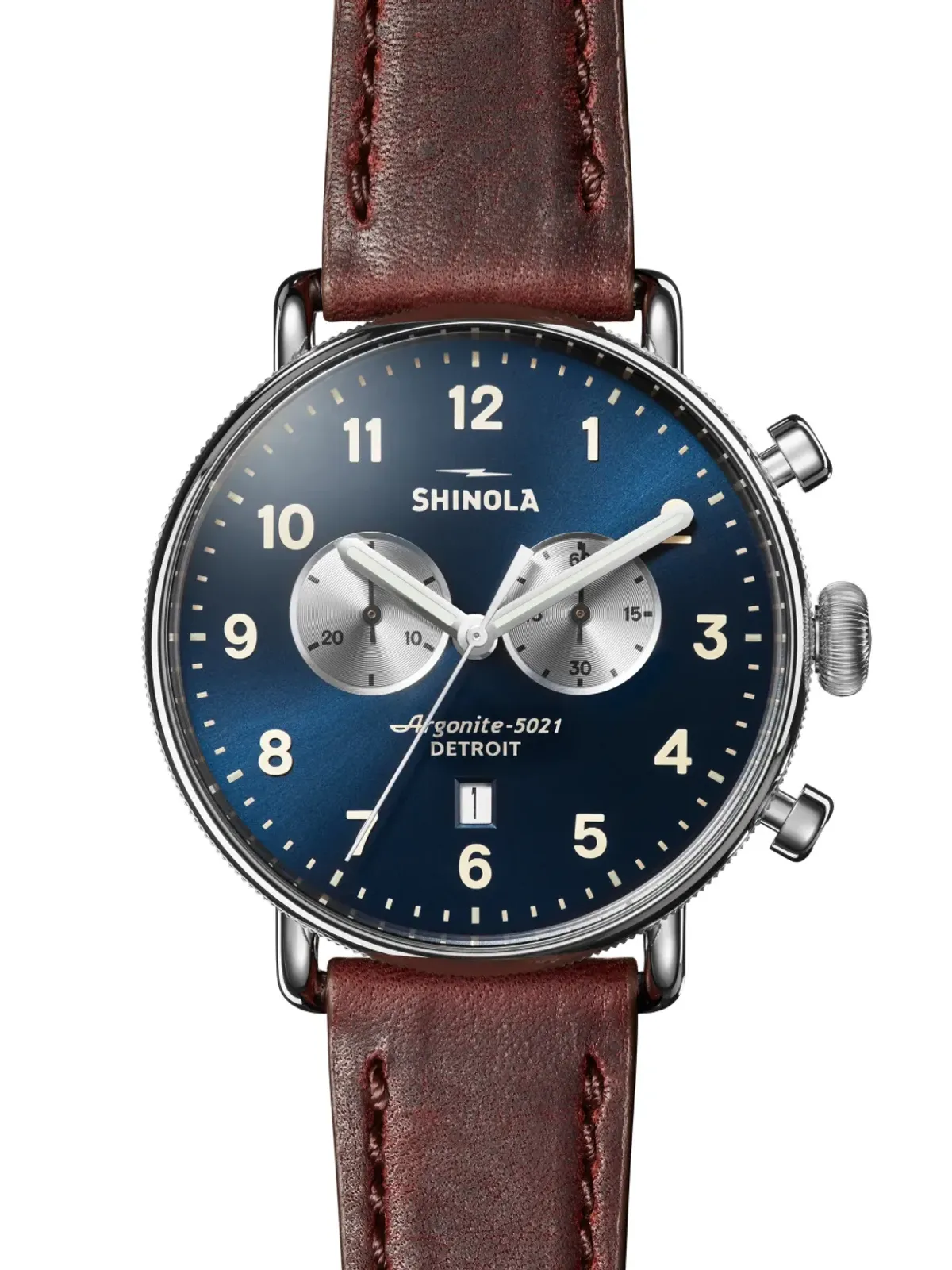 Shinola Canfield Chronograph 43mm ウォッチ - 画像2
