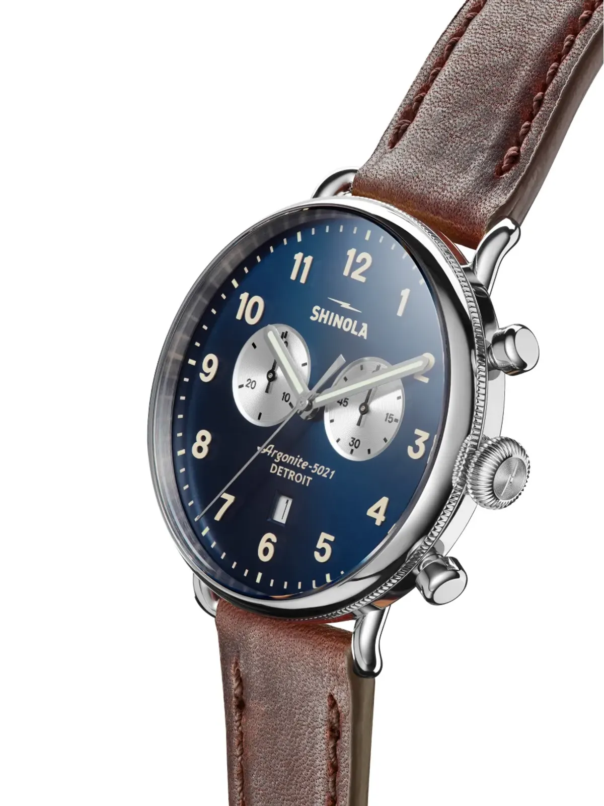 Shinola Canfield Chronograph 43mm ウォッチ - 画像3