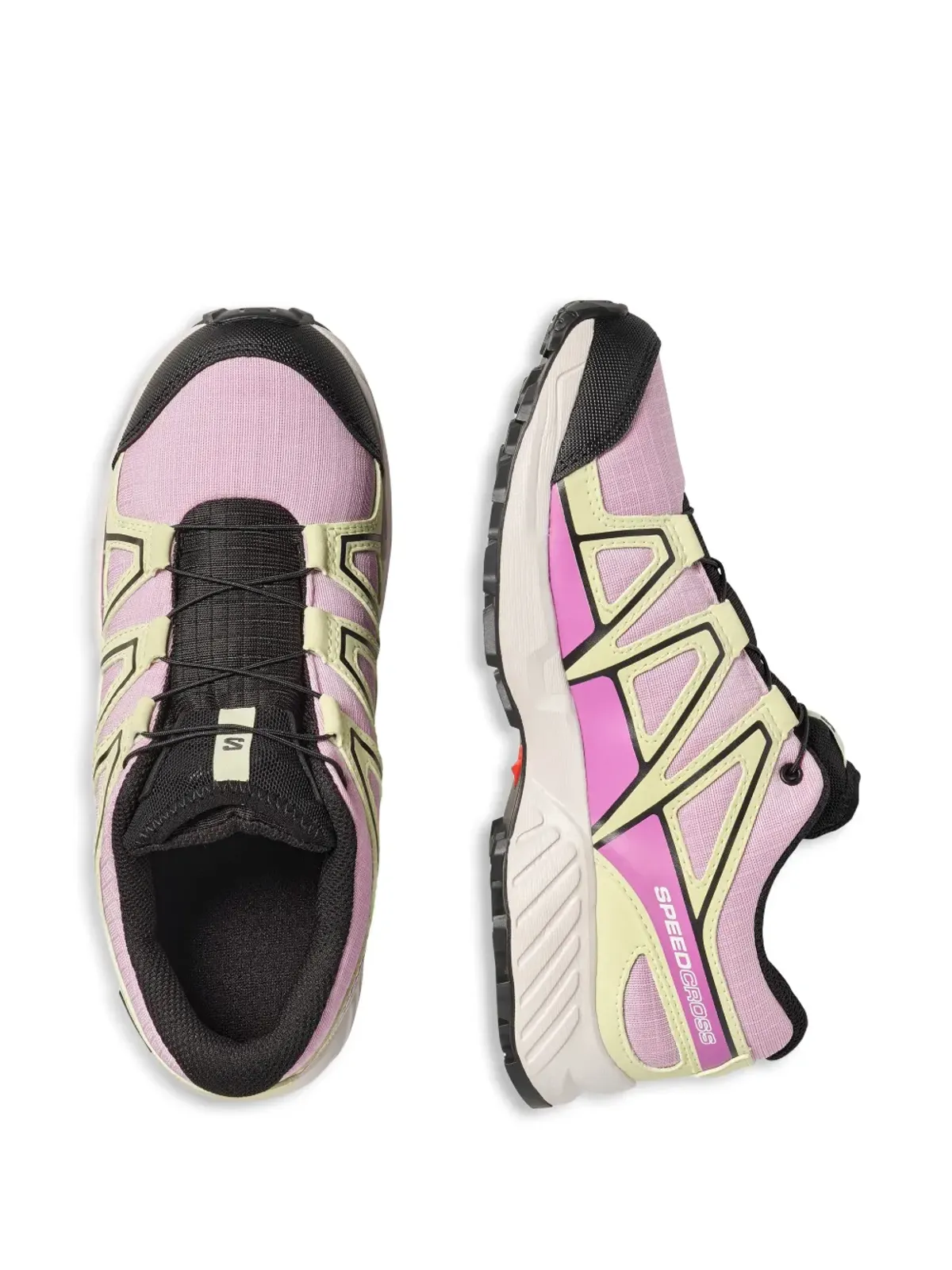 SALOMON KIDS カットアウトパネルスニーカー - 画像4
