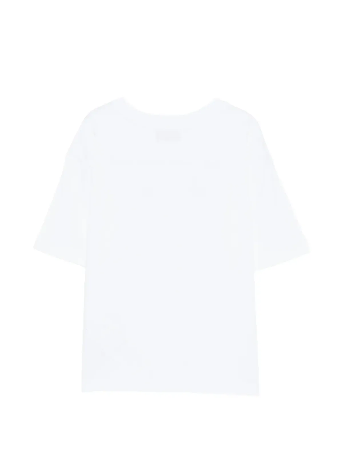 Moschino Kids patch-detail T-shirt - White - 画像2