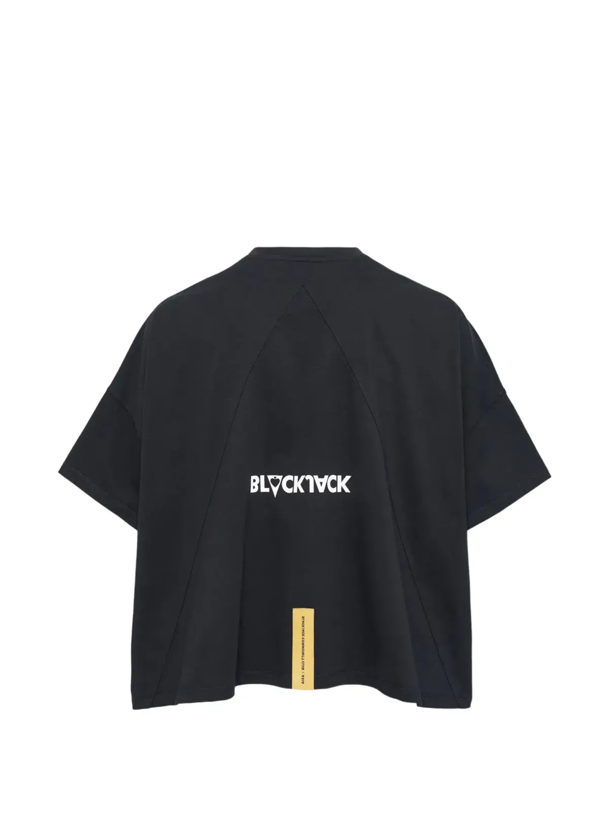 Blackjack プリントディテールTシャツ - 画像2