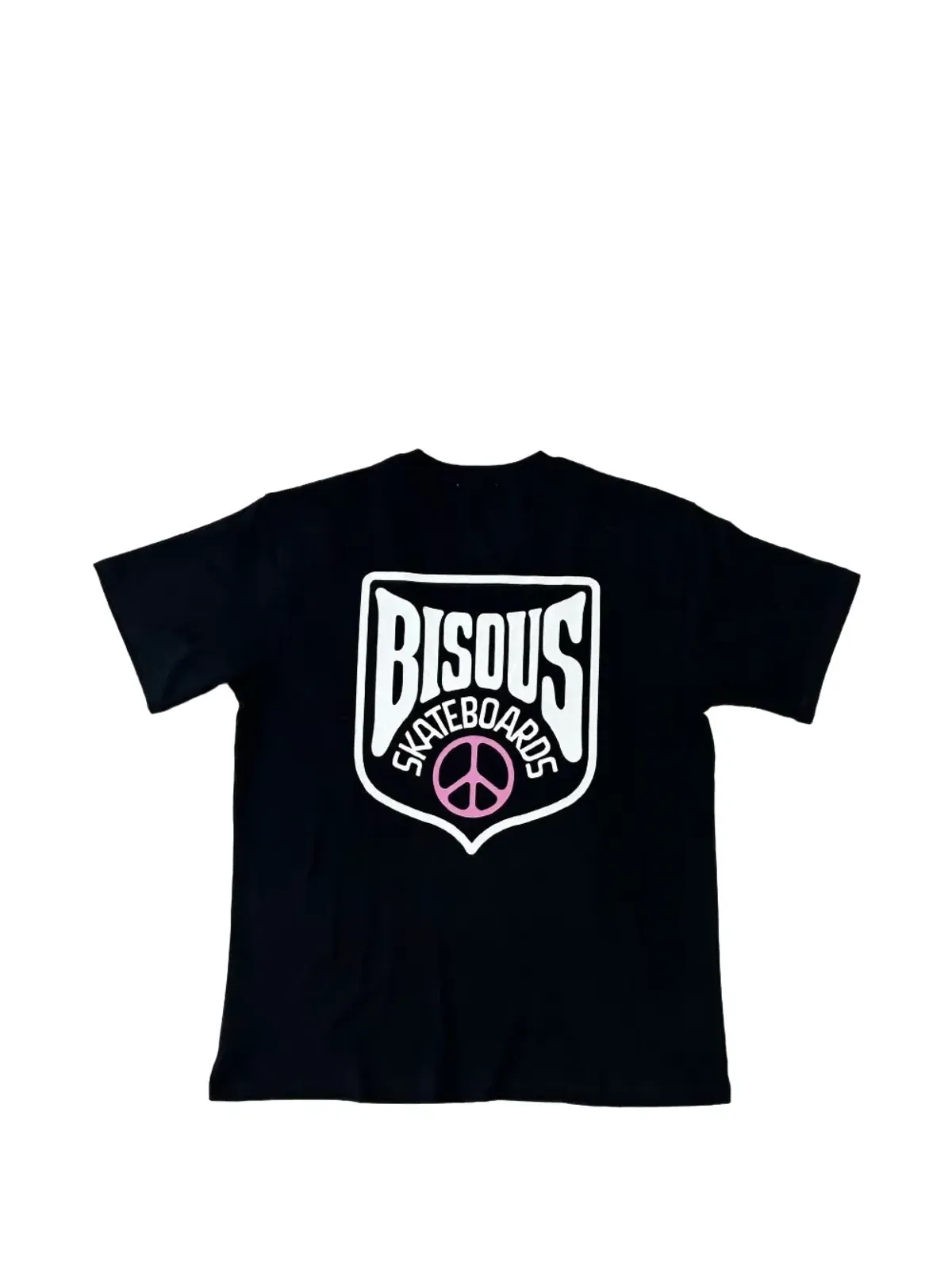 Bisous Skateboards ブラソン プリントTシャツ - ブラック - 画像2