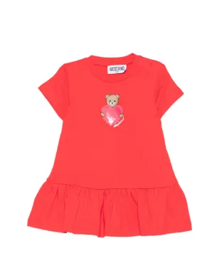 Moschino Kids フリルのグラフィックプリントドレス - サムネイル1