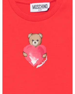 Moschino Kids フリルのグラフィックプリントドレス - サムネイル3