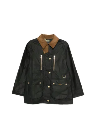 Barbour アーギル ジップファスナー付きパッチポケット ジャケット グリーン - サムネイル1