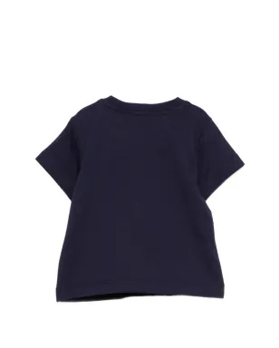Moschino Kids テディークルーネック Tシャツ - ブルー - サムネイル2