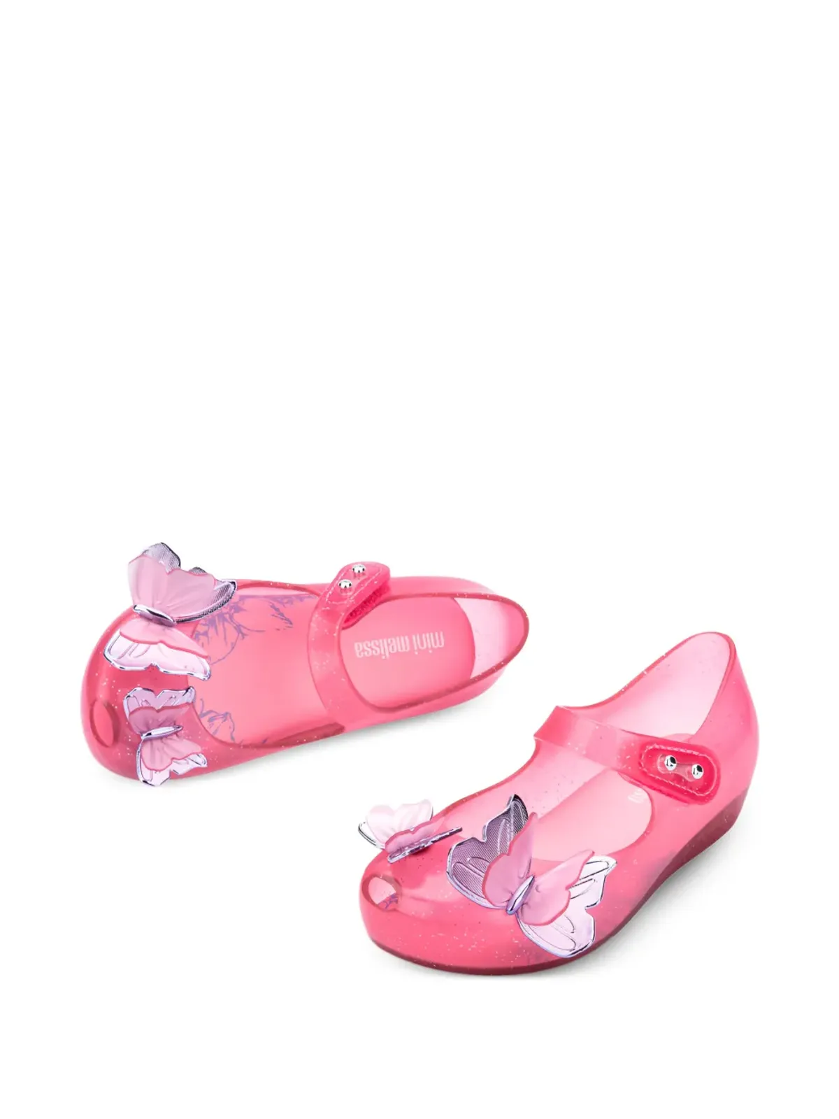 Mini Melissa 蝶結びストラップ バレリーナ - 画像2