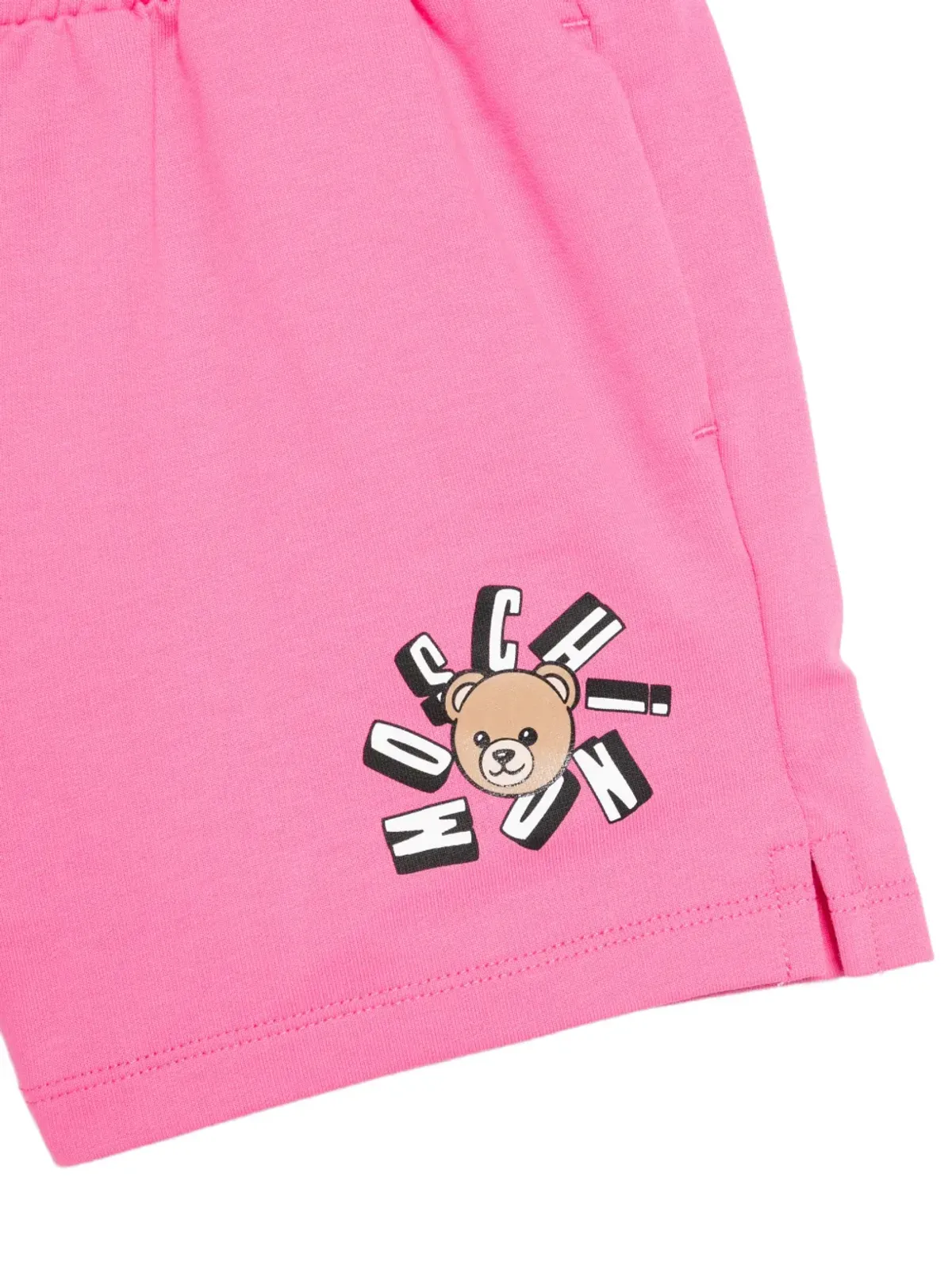 Moschino Kids グラフィックディテールショーツ - ピンク - 画像3