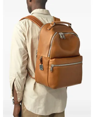 Shinola Runwellジップドバックパック - ブラウン - サムネイル2