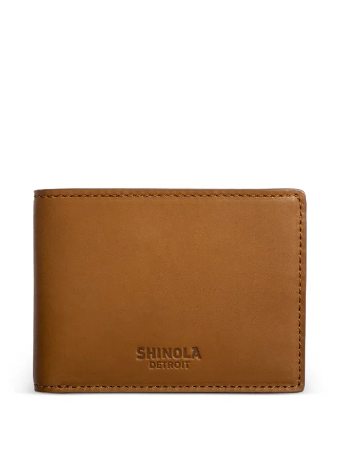 Shinola Shinola スリムバイフォールド レザー ウォレット - ニュートラルズの商品画像