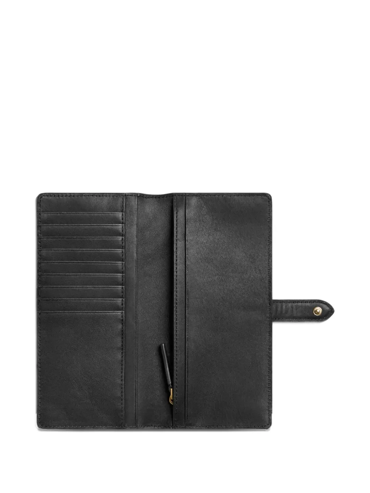 Shinola コンチネンタル・スナップ レザーウォレット - 画像3
