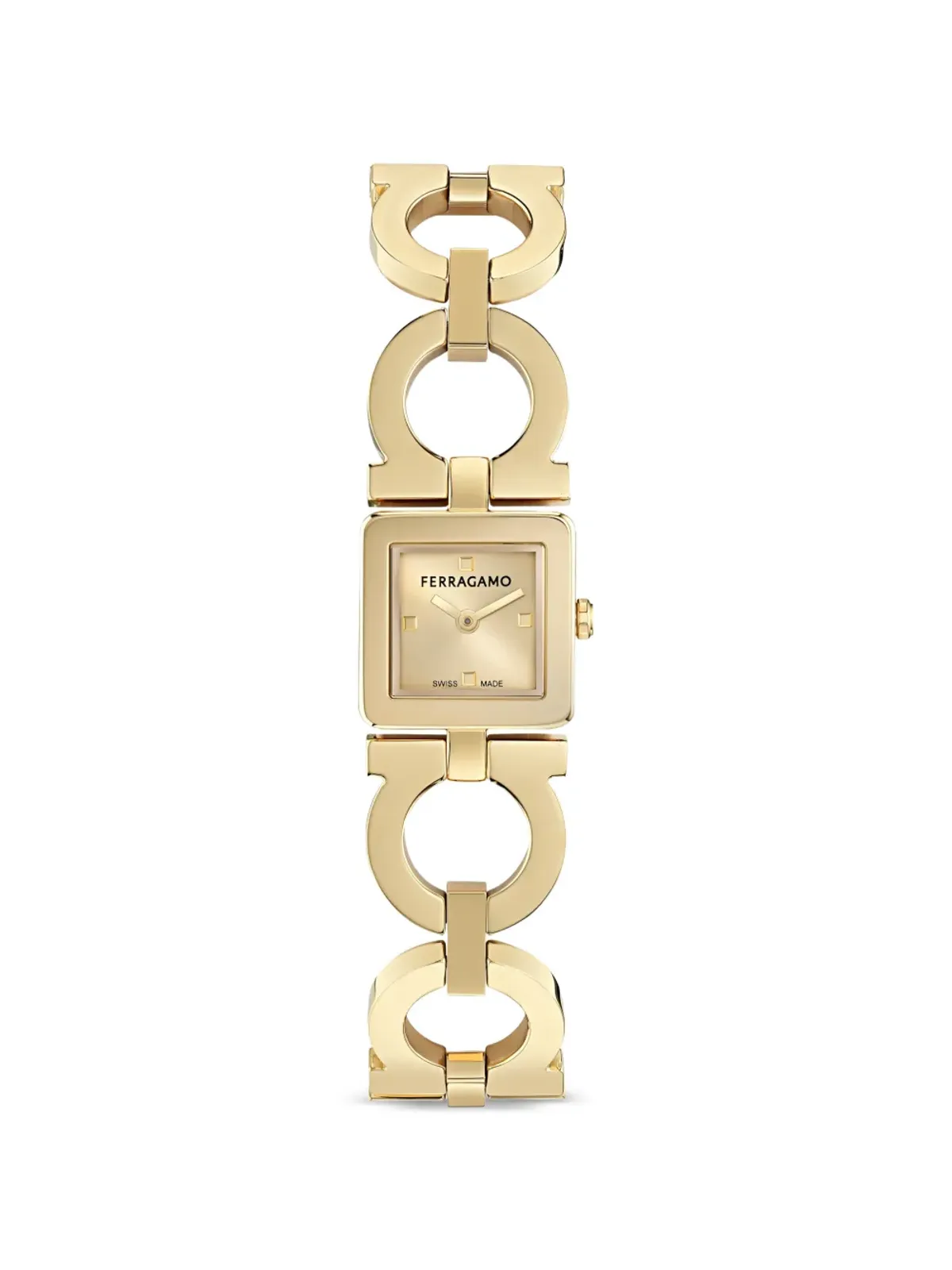 Ferragamo ダブルガンチーニ ウォッチ - ゴールド - 画像1