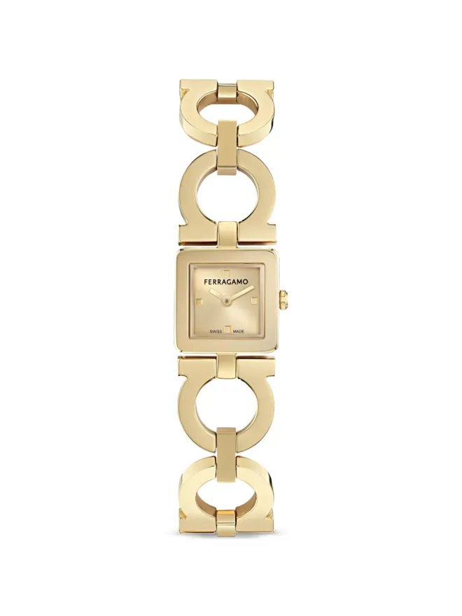 FERRAGAMO Ferragamo ダブルガンチーニ ウォッチ - ゴールドの商品画像