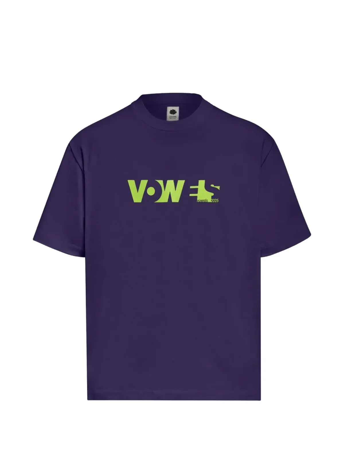 Vowels コットンTシャツ - 画像1