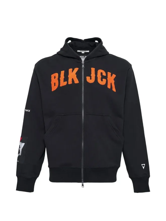 Blackjack Blackjack ジップファスナー付き ロゴディテール フーディの商品画像