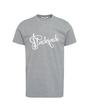 Blackjack ロゴ入りTシャツ - Grey - サムネイル1