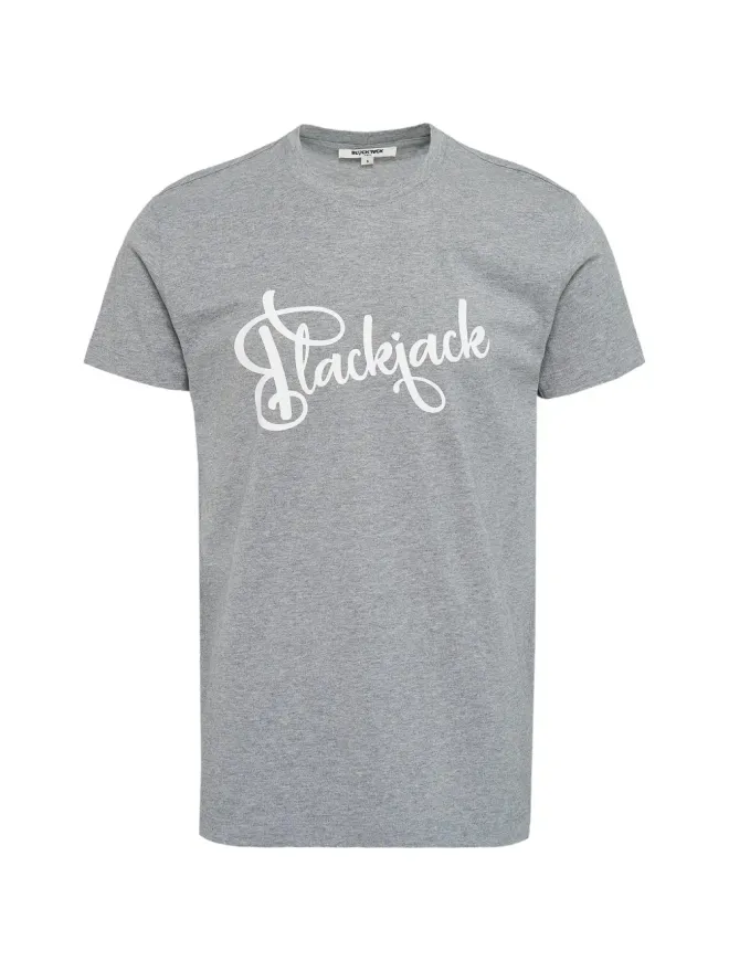 Blackjack Blackjack ロゴ入りTシャツ - Greyの商品画像